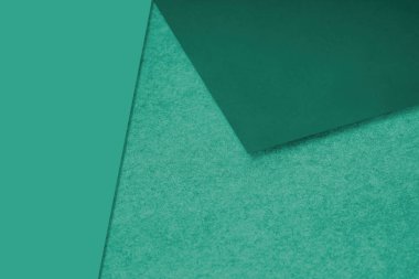 geometrik şekilleri ve çizgileri olan yeşil geometrik arkaplan.