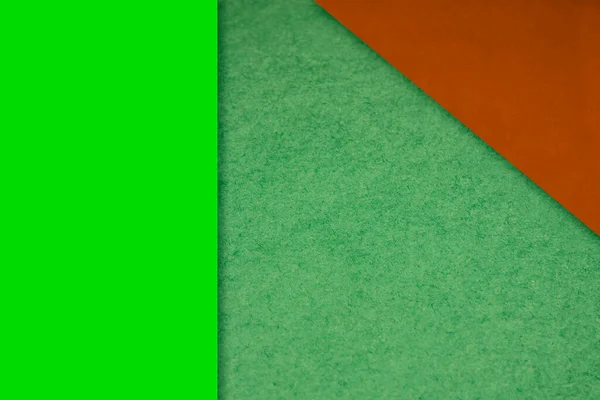 Grüner Und Roter Geometrischer Papierhintergrund — Stockfoto