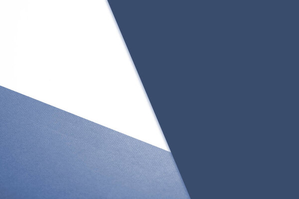 abstract geometric blue paper background. minimal concept design for presentation, banner, flyer, poster, card, cover, social media, technology, website