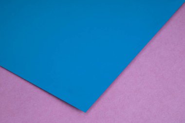 boş kağıt, mavi arkaplan 