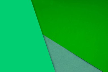 Geometrik desenli soyut yeşil kağıt dokusu 