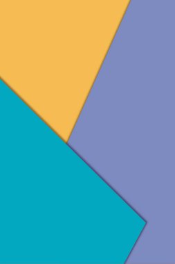 renkli modern geometrik desen kare çerçeve