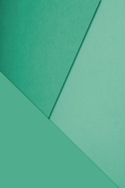 Soyut yeşil kağıt doku arka planı. yaratıcı asgari geometrik şekil. 
