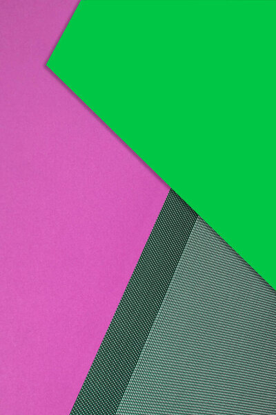 green geometric paper background