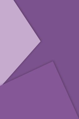 Mor ve mor geometrik şekillerden oluşan soyut bir arkaplan, bir vektör çizimi 