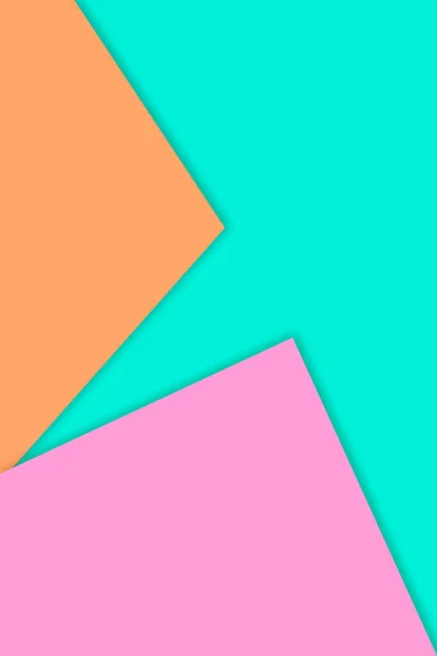 ピンクのバナーの背景抽象的な幾何学的形状コピースペース — ストック写真