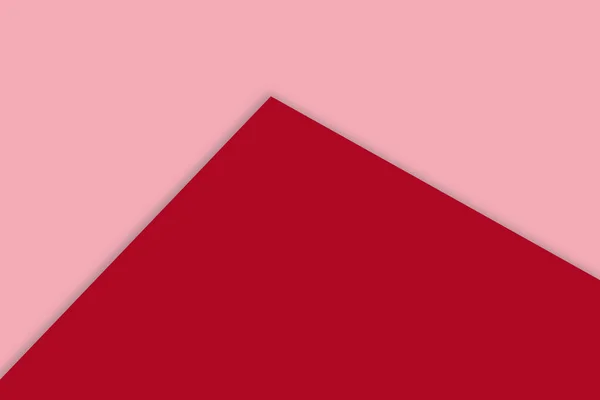 Illustration Vectorielle Couleur Rouge Triangle Fond Plat — Photo