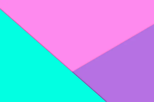 Rózsaszín Kék Lila Geometriai Formák Háttér Színes Háttér Másolási Hely — Stock Fotó