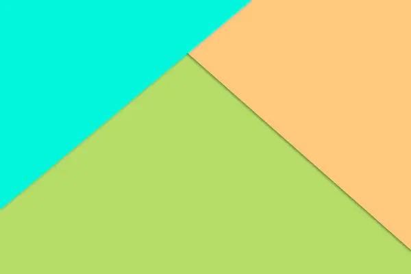 Elvont Háttér Zöld Sárga Geometriai Formák — Stock Fotó