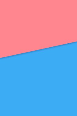 Soyut mavi kağıt kesiği ve gölge arkaplan. vektör kağıdı çizimi 