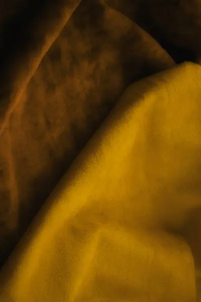 Arkaplan Dokusu Ipek Kumaş Altın Rengi Ipek Sarı Renkli — Stok fotoğraf
