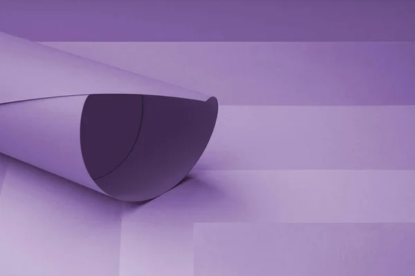 Representación Sobre Sobre Fondo Púrpura — Foto de Stock