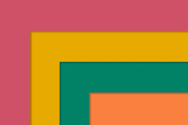Decorative Diagram Colorful Geometric Figures Background Illustration — Stock Photo, Image
