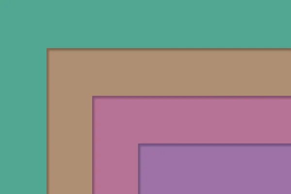 Kleurrijke Eenvoudige Abstracte Patroon Lege Frame Achtergrond — Stockfoto