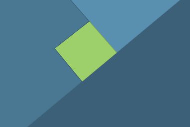 Basit geometrik renkli çizgiler