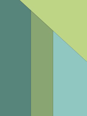 Geometrik yeşil arka plan. Vektör çizim