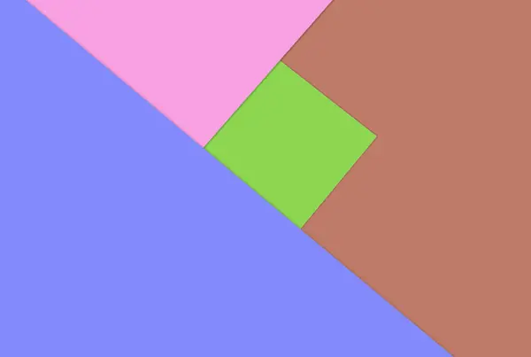 Abstracte Achtergrond Van Kleurrijke Geometrische Vormen Patroon Van Naadloze — Stockfoto