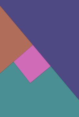 Renkli düz basit soyut arkaplan kare iş tasarımı deseni