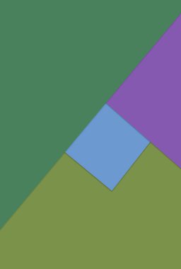 renkli basit düz soyut desen kare arkaplan tasarımı