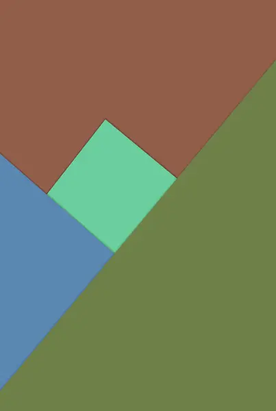 Kleurrijke Platte Abstracte Zakelijke Achtergrond Ontwerp Geometrische Vormen Patroon Poster — Stockfoto