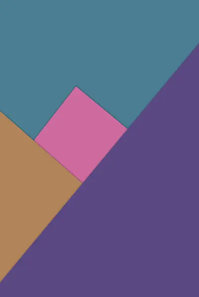 Простой Абстрактный Рисунок Цветовых Линий — стоковое фото
