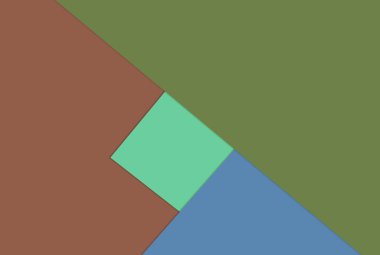 Renkli asgari soyut iş düz iş arka plan modeli