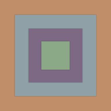 Kare kenarlıklı kare çerçeve