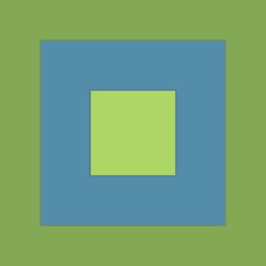 kare çerçeve simgesi düz stil izole arkaplan