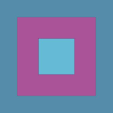 kare çerçeve simgesi düz stil izole arkaplan