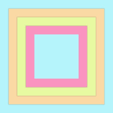 Kare ile renkli arkaplan