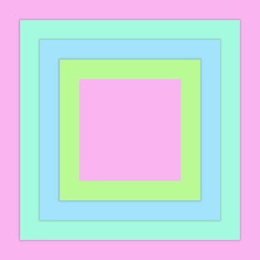 kare ve dikdörtgenli renk arkaplanı. modern vektör tasarımı