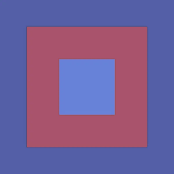 平らな様式の隔離された背景の正方形のフレーム アイコン — ストック写真