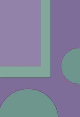 Geometrik formlar ile renkli kesintisiz arka plan