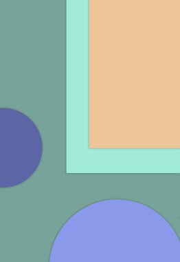 Geometrik dekoratif elementlerle soyut renksiz desen