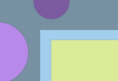 Soyut biçimlere sahip renksiz desen