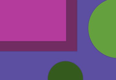 colorful simple circles business design background