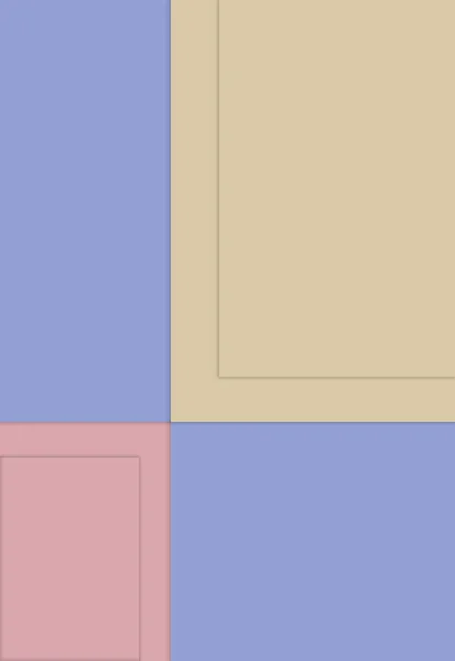 Kolorowe Płytki Geometrycznym Losowo Przeplatające Się Faliste Linie Wzór Połączenie — Zdjęcie stockowe