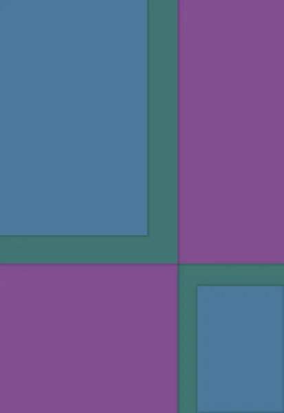 Ελάχιστη Απλή Επίπεδη Πολύχρωμο Τετράγωνο Μοτίβο Των Επιχειρήσεων — Φωτογραφία Αρχείου