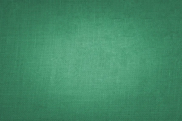 Textura Tecido Verde — Fotografia de Stock
