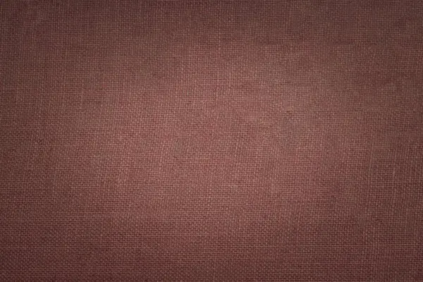 Bruine Textuur Van Textiel Voor Achtergrond — Stockfoto