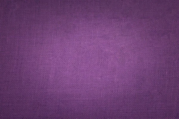 Textura Violeta Tecido Natural — Fotografia de Stock
