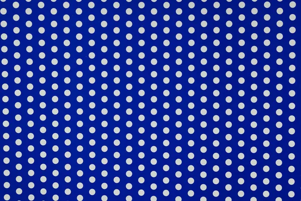 Azul Polka Dot Sem Costura Fundo — Fotografia de Stock