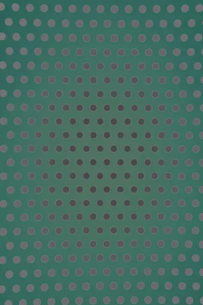 緑の背景にある点のシームレスなパターン — ストック写真