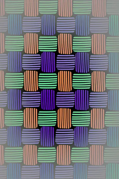 Abstrakcyjny Geometryczny Kolorowy Wzór Tła Ilustracja Dekoracyjna Być Używany Tapety — Zdjęcie stockowe