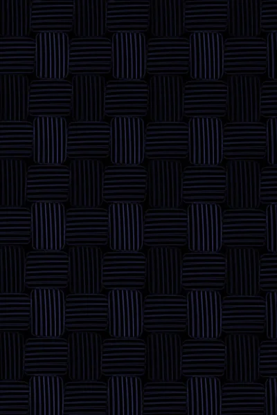 Темно Синій Геометричний Фон Квадратами Лініями — стокове фото