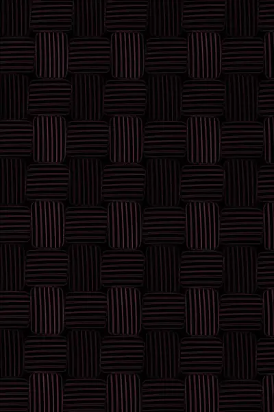Donkerrode Vector Naadloze Textuur Met Lijnen Driehoeken Abstracte Illustratie Met — Stockfoto