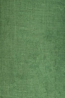 Yeşil kumaş dokulu arka plan