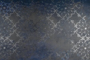 bir desen ile mavi arkaplan