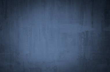 arkaplanı çizik ve dokusu olan grunge mavi duvar
