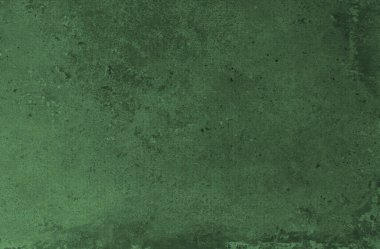 Yeşil kirli duvar arkaplanı veya dokusu.